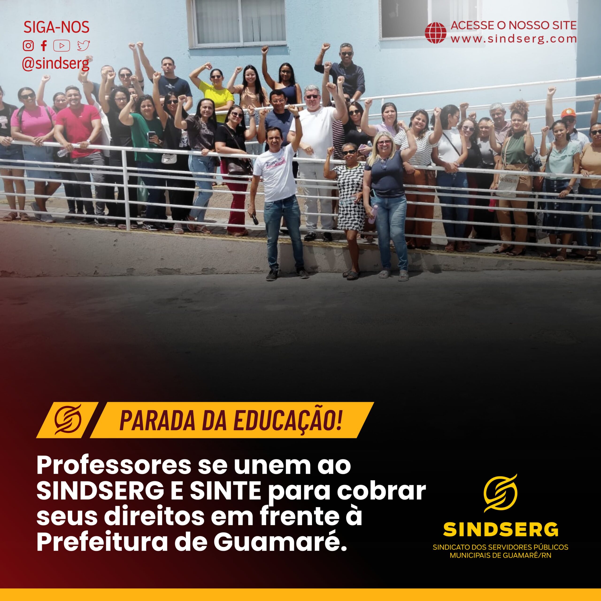 PARADA DA EDUCAÇÃO!