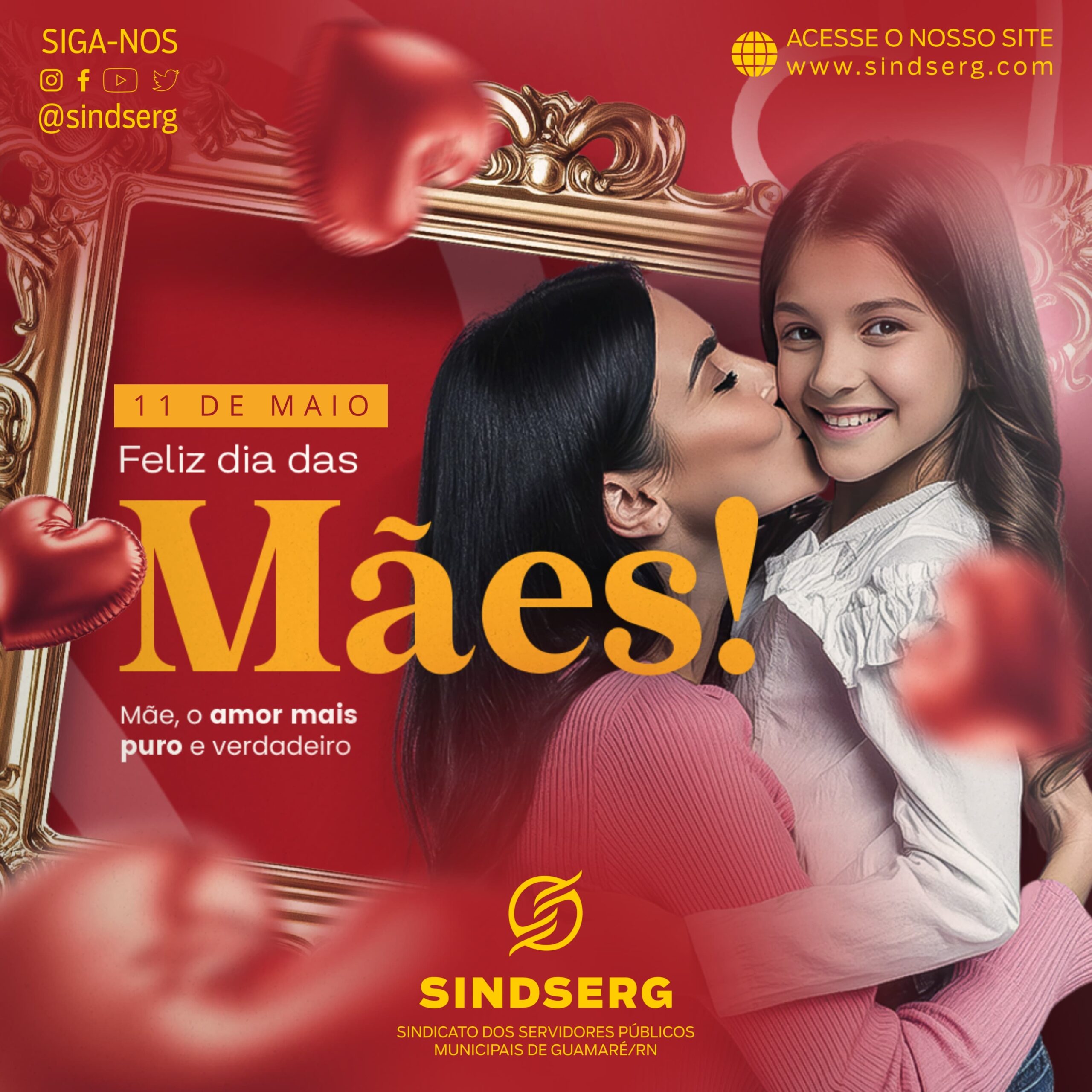 FELIZ DIA DAS MÃES!